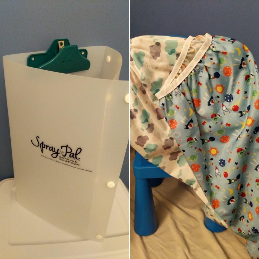 Spray Pal & Washable Diaper Pail Liners